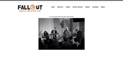 Desktop Screenshot of falloutartsinitiative.com